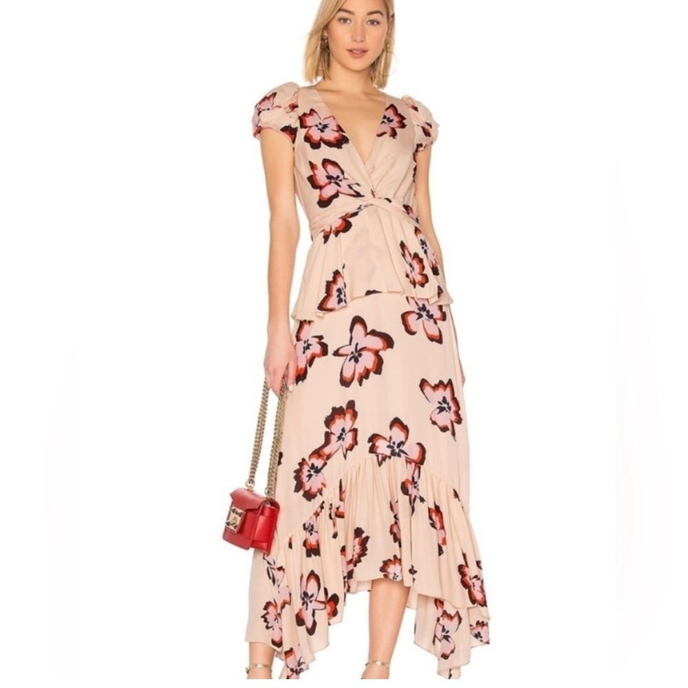 ALC ZADIE floral print dress